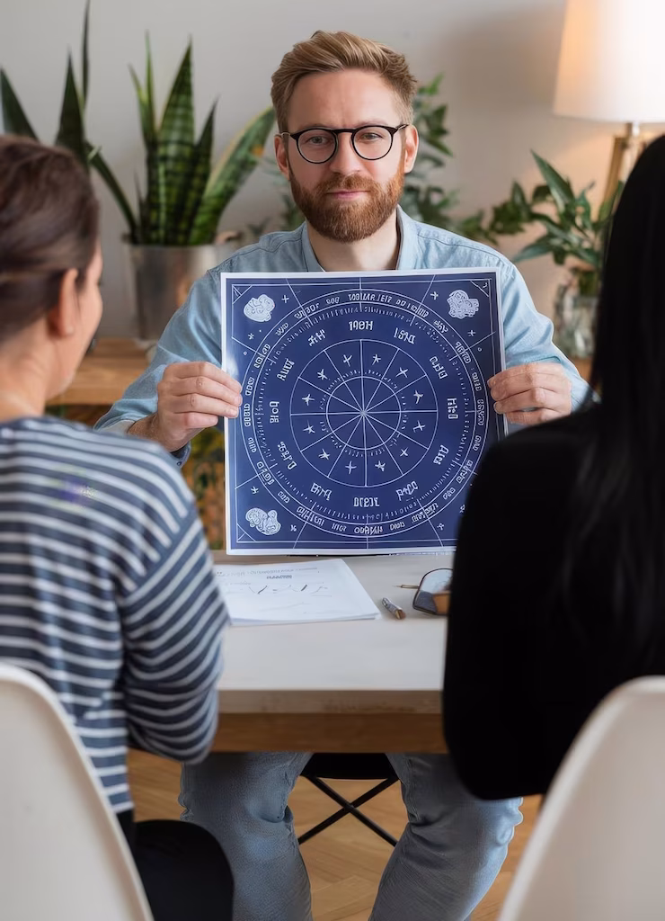 Connect with a Vedic astrologer in your state and language for personalized readings