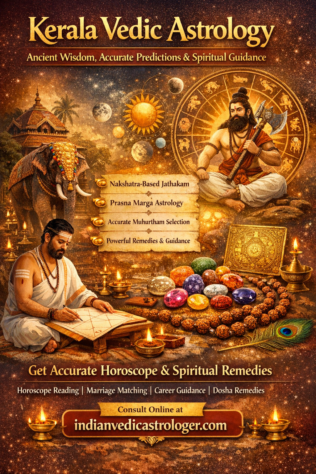 Kerala Vedic Astrology in India